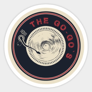 the go gos Sticker